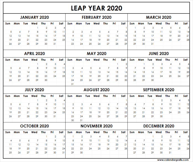 leap-year-2020-calendar-366-days-list-of-leap-year-2020-2024-2028