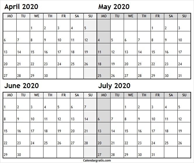 2020 Calendar Printable Archives Calendar Gratis 2020 Calendar Printable Archives Calendar Gratis