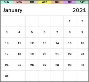 Printable Calendar January February 2021 Template, Holidays, Festivals