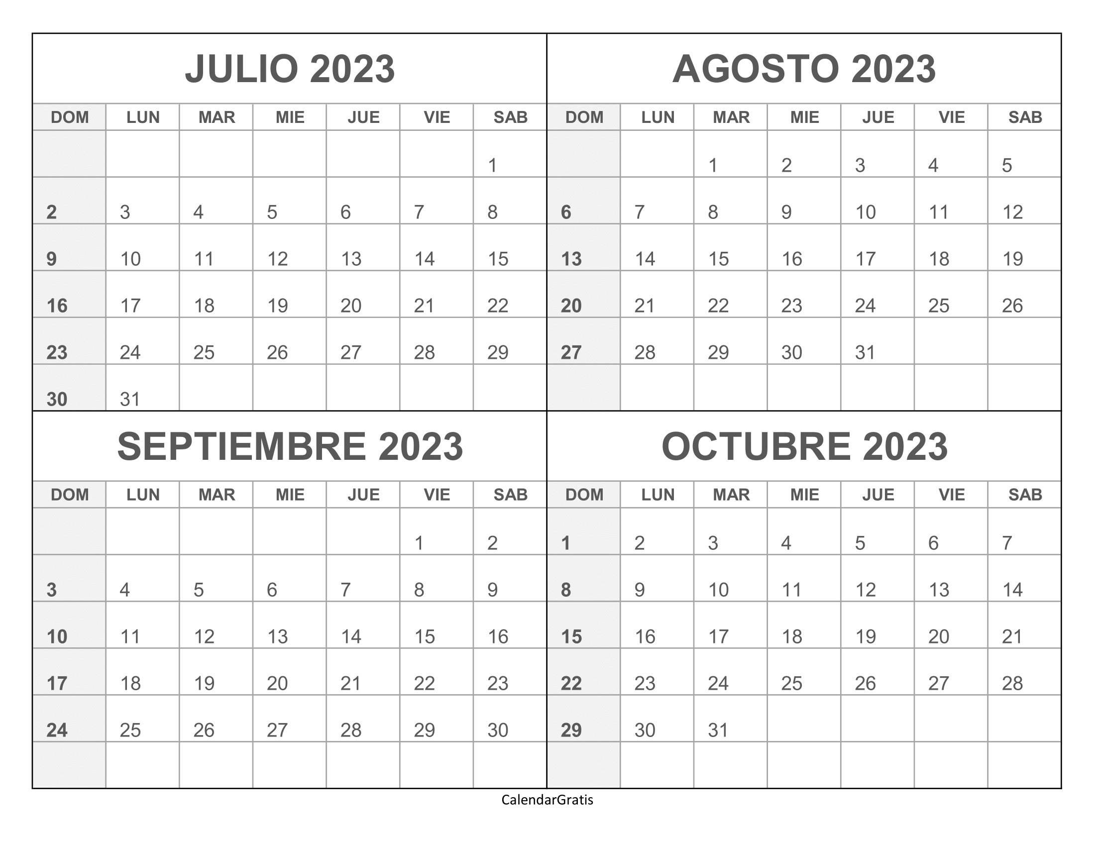 Calendario-Julio-Agosto-Septiembre-Octubre-2023-Para-Imprimir
