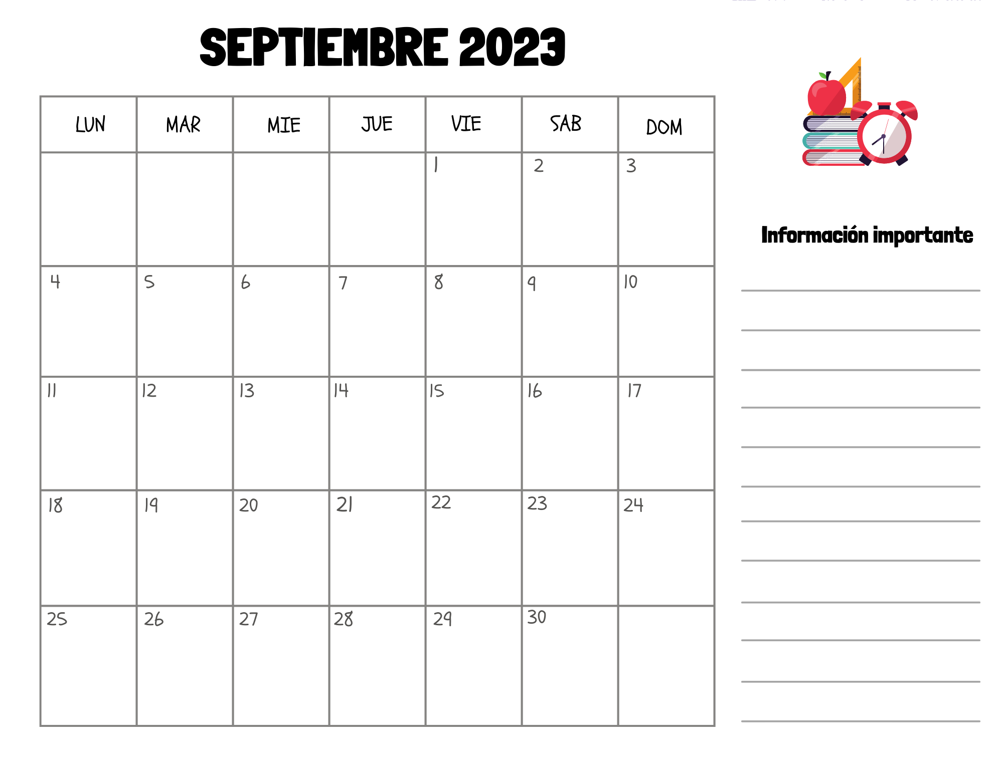 Calendario Agosto 2023 Descarga