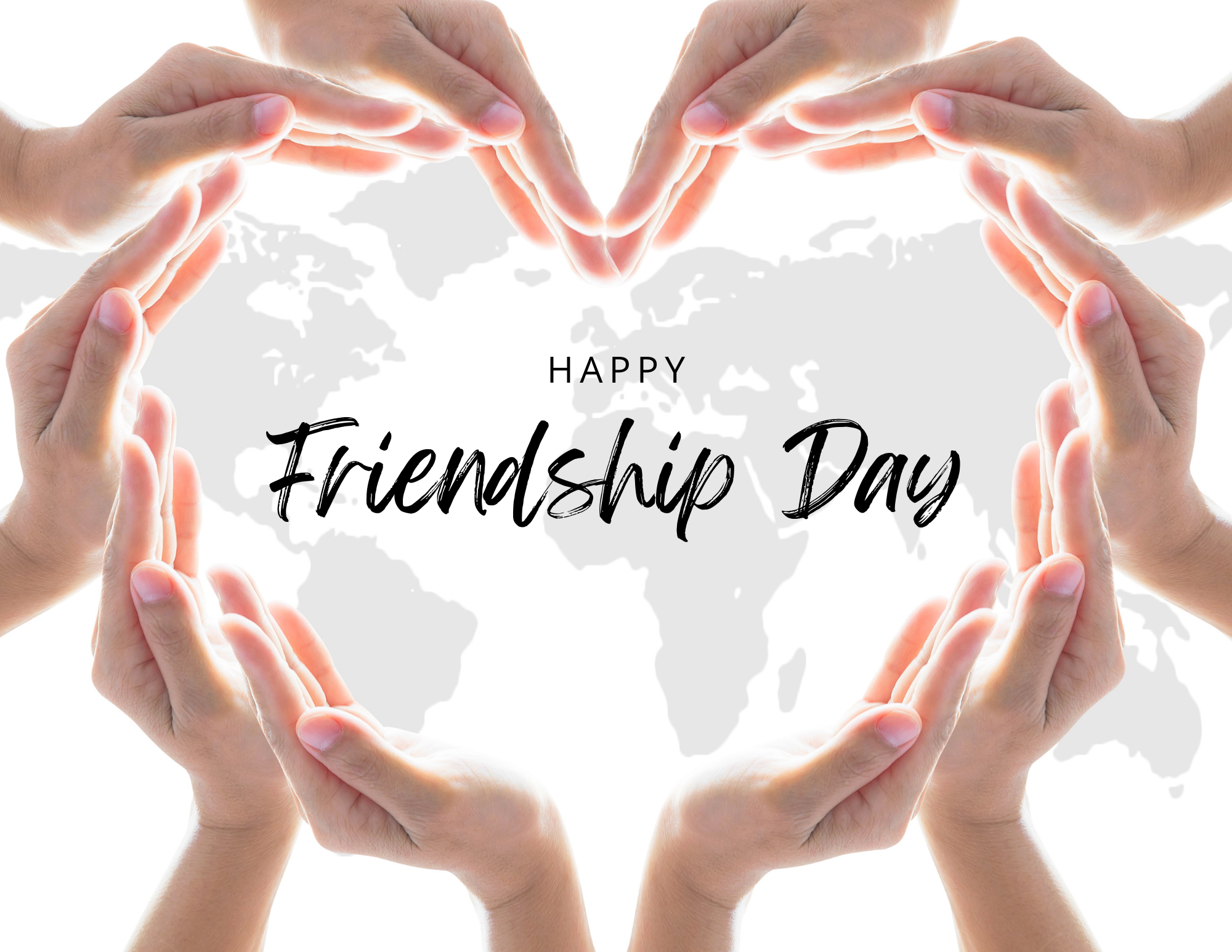 A vibrant graphic showcasing wishes for Happy Friendship Day  2023,