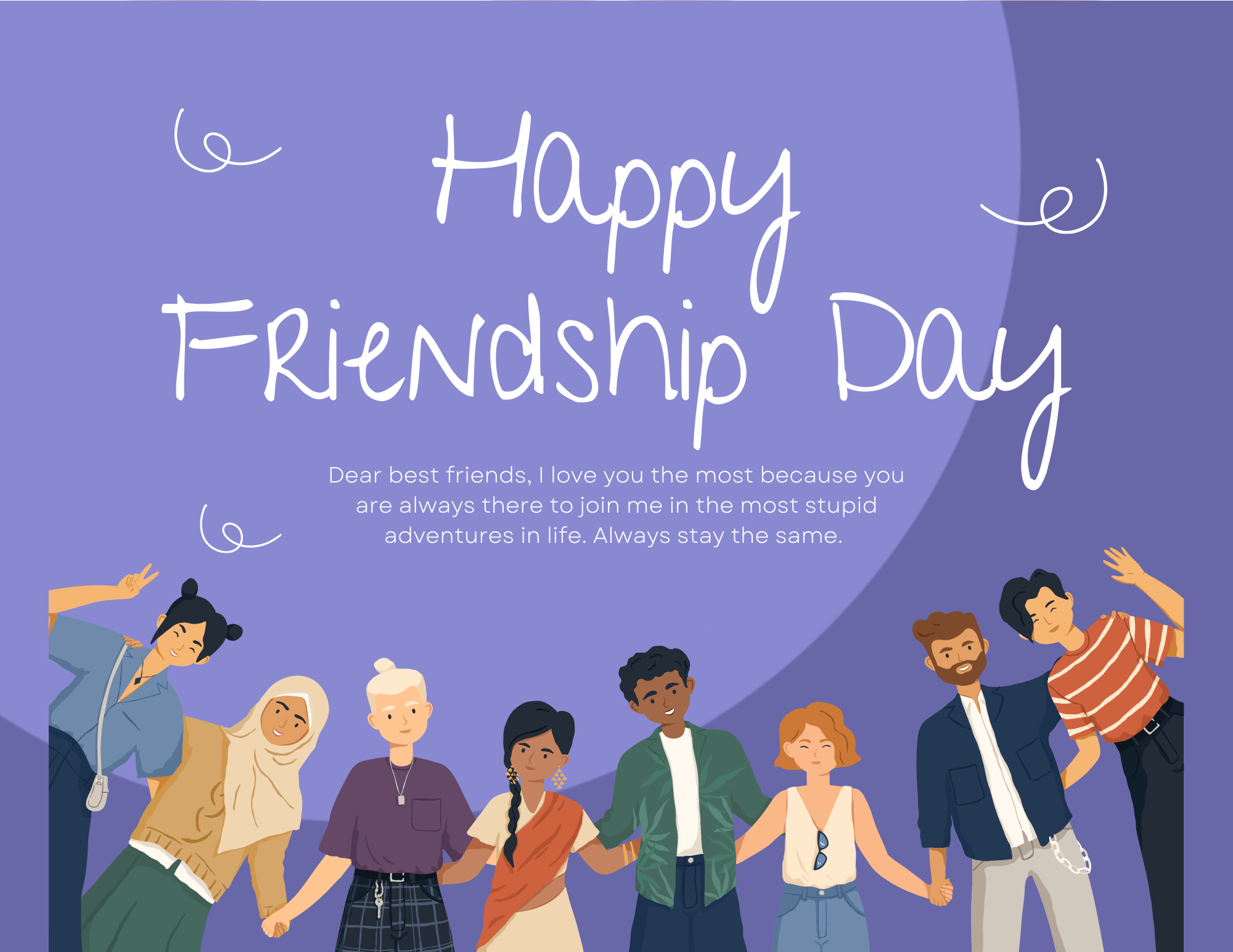A collage of wishes, images, messages, and greetings to commemorate Friendship Day 2023