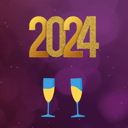 Gif Animado Feliz Año 2024