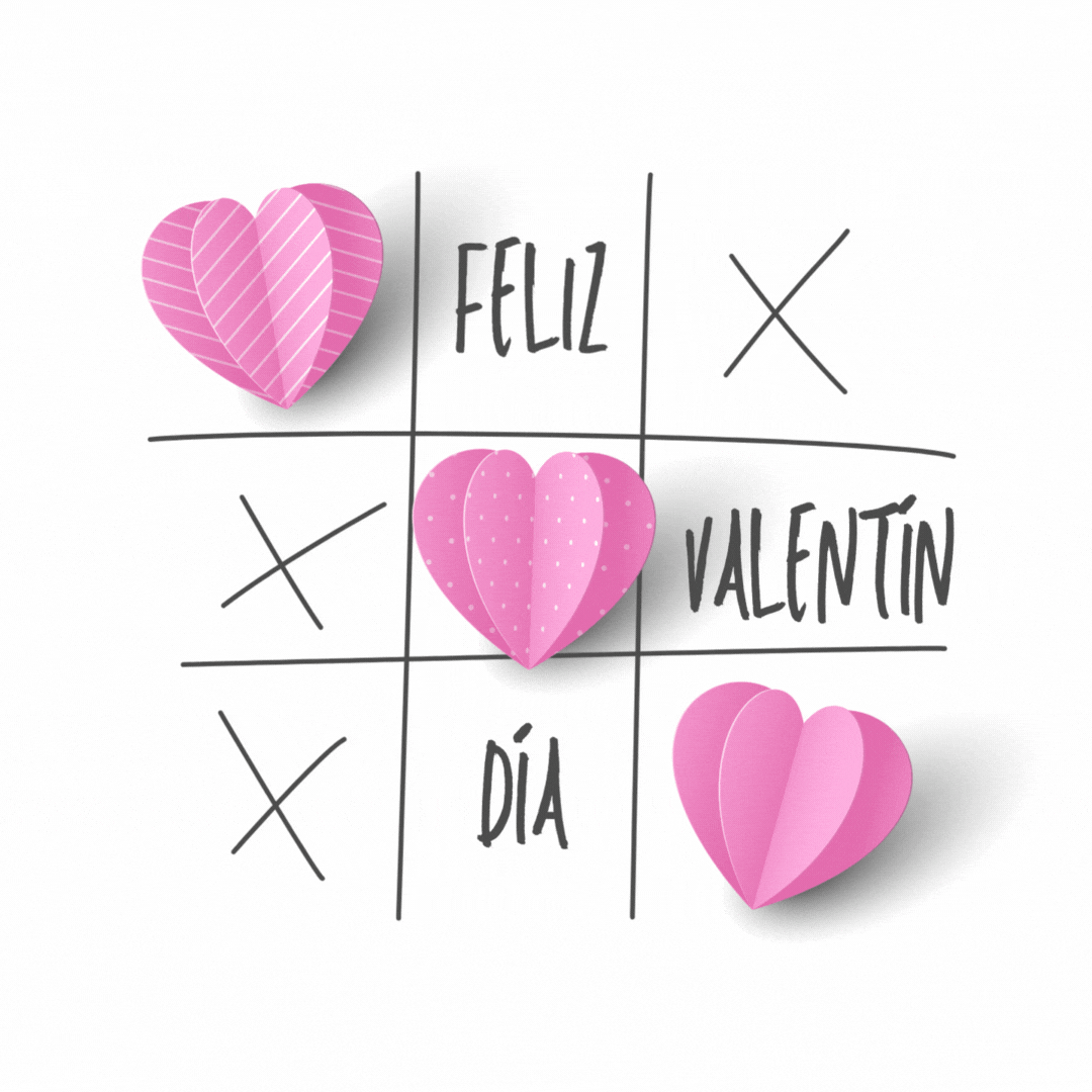 GIFs lindos para compartir en el Día de San Valentín